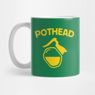 Pot Head: Funny Coffee Addiction Mug